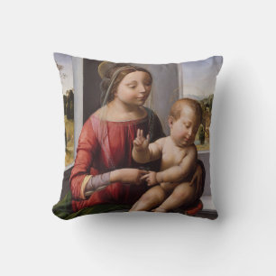 Madonna & Child with John the Baptist Cushion