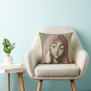 Madonna de la Charité, Helene Schjerfbeck Cushion