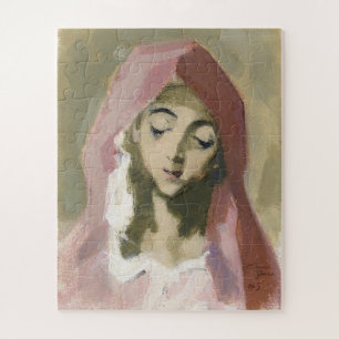 Madonna de la Charité, Helene Schjerfbeck Jigsaw Puzzle