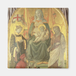 Madonna del Ceppo, 1453 (and detail 62016) Magnet