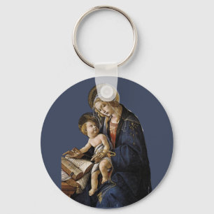 Madonna del Libro Key Ring