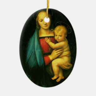 Madonna Dell Granduca - Raphael Ceramic Ornament