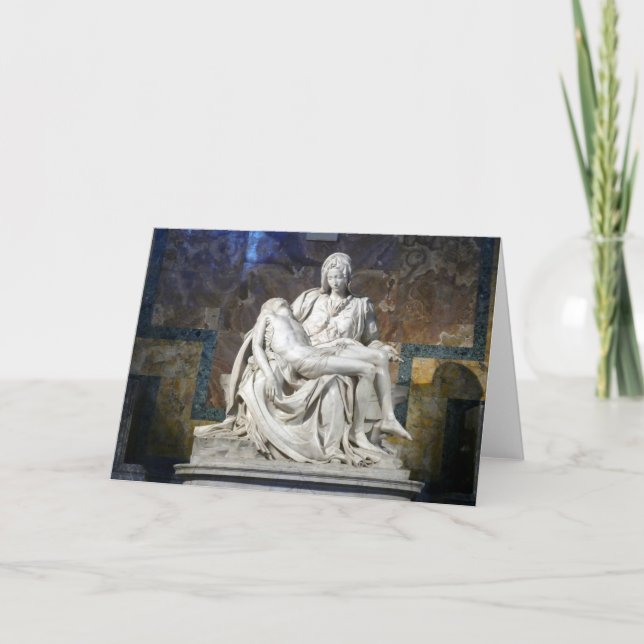 Madonna della Pietà, Vatican City -  Card (Front)