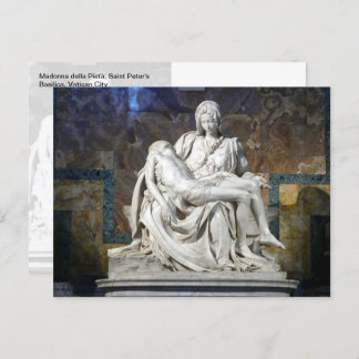Madonna della Pietà, Vatican City -  Postcard