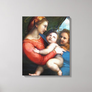 Madonna della Tenda - Raphael - c1513 Canvas Print