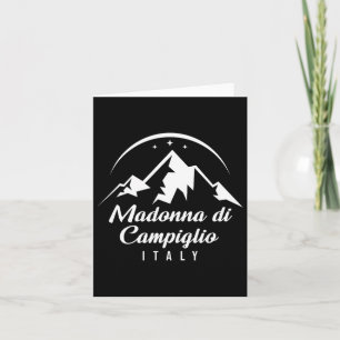 Madonna Di Campiglio Italy Ski Resort Skiing Snowb Card