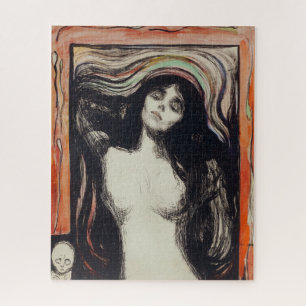 Madonna Edvard Munch Jigsaw Puzzle