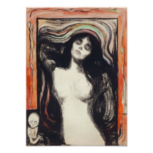 Madonna Edvard Munch Photo Print