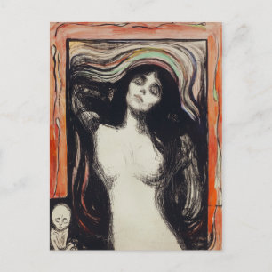 Madonna Edvard Munch Postcard
