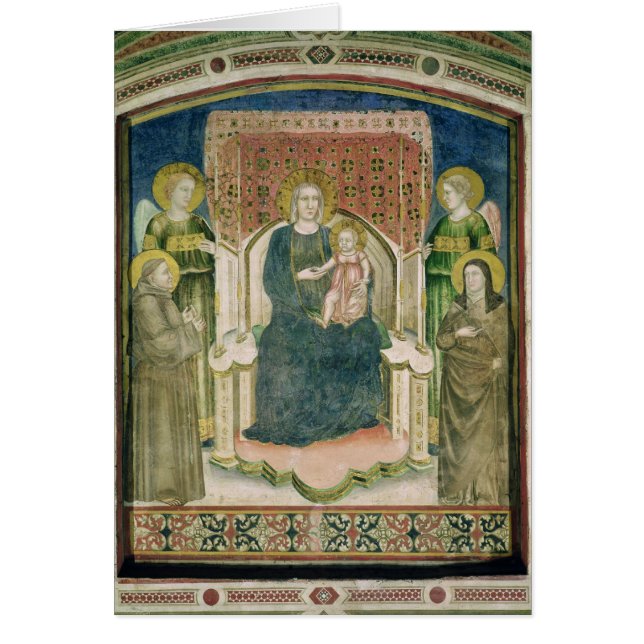 Madonna Enthroned with St. Francis of Assisi (Front)