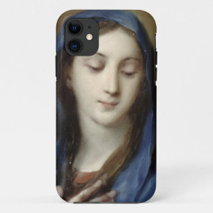 Madonna from the chapel (pastel on paper) iPhone 11 case