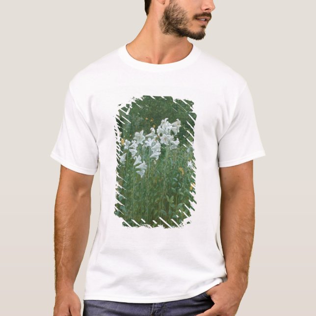 Madonna Lilies in a Garden T-Shirt (Front)