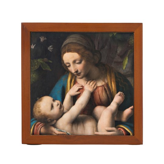 Madonna med Kristusbarnet.pg Desk Organiser