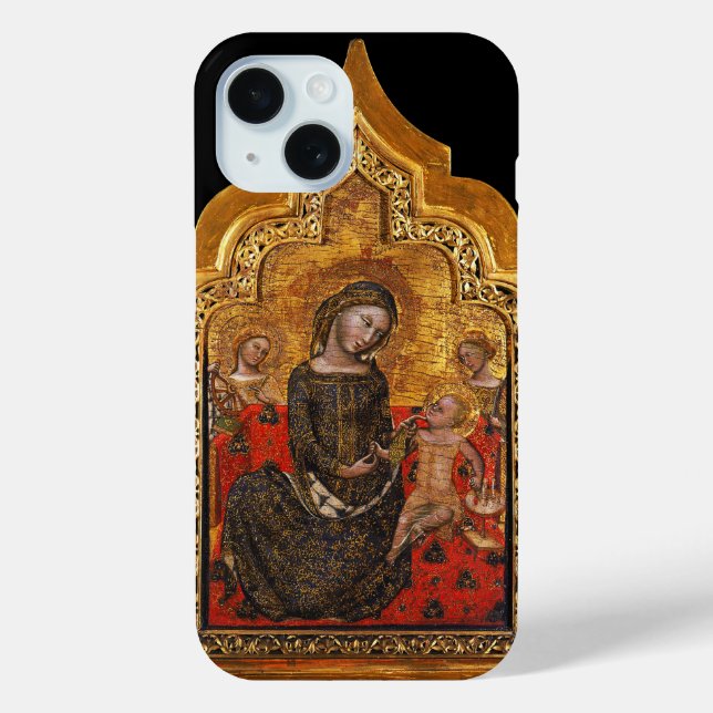 MADONNA OF HUMILITY By Vitale Da Bologna Case-Mate iPhone Case (Back)