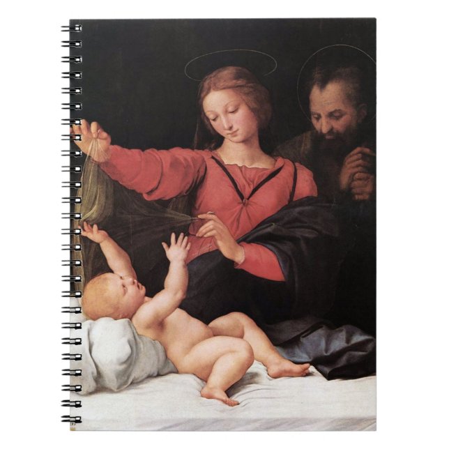 Madonna of Loreto - Raphael - c1511 Notebook (Front)