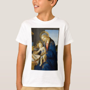 Madonna of the Book by Botticelli T-Shirt