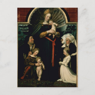 Madonna of the Burgermeister Meyer Postcard