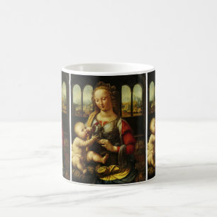 Madonna of the Carnation by Leonardo da Vinci Coffee Mug