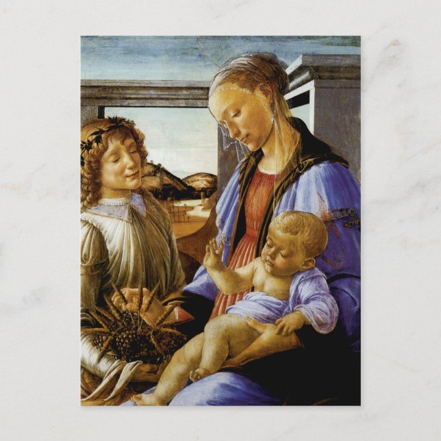 Madonna of the Eucharist Postcard (Front)