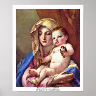 Madonna Of The Goldfinch Poster