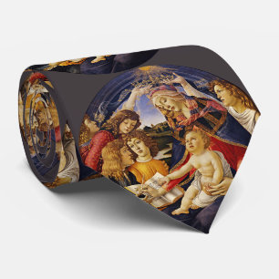 Madonna of the Magnificat by Botticelli Tie