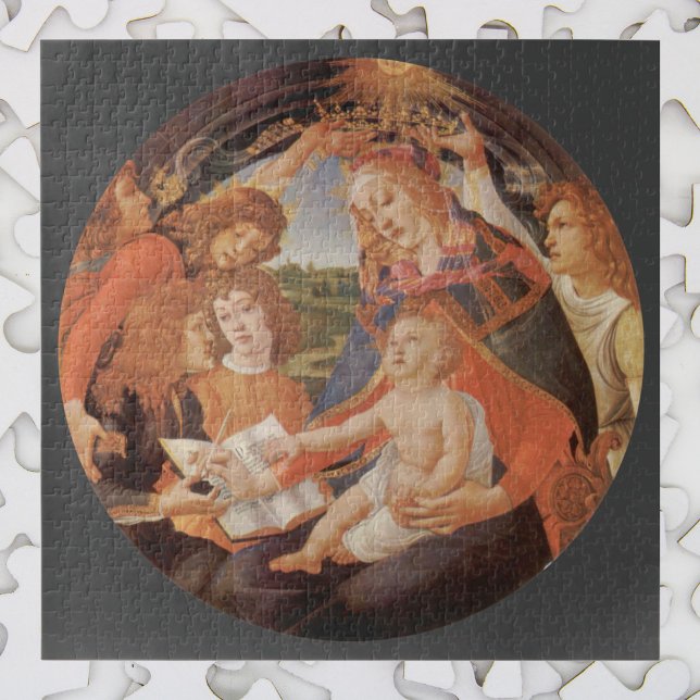 Madonna of the Magnificat by Sandro Botticelli Jigsaw Puzzle (Creator Uploaded)