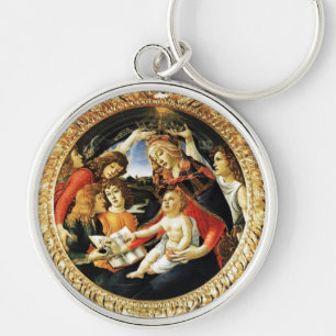 Madonna of the Magnificat Key Ring