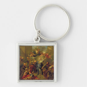Madonna of the Magnificat Key Ring