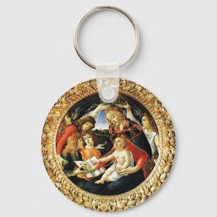 Madonna of the Magnificat Key Ring