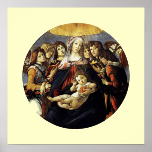 Madonna of the Pomegranate Poster