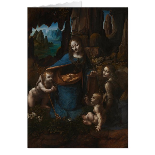 Madonna of the Rocks, Virgin Mary, Jesus, John (Front)