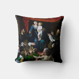 Madonna of the Rosary, Caravaggio Cushion