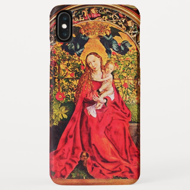 MADONNA OF THE ROSE BOWER Case-Mate iPhone CASE (Back)