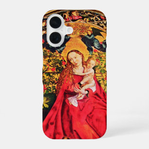 MADONNA OF THE ROSE BOWER iPhone 16 CASE