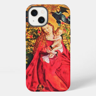 MADONNA OF THE ROSE BOWER iPhone CASE