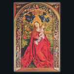 MADONNA OF THE ROSE BOWER TISSUE PAPER<br><div class="desc">Virgin and child with roses and angels.Gothic masterpiece from Martin Schongauer 1440 -1491.He was the most important German print maker before Albrecht Dürer.</div>