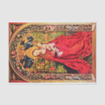 MADONNA OF THE ROSE BOWER TISSUE PAPER<br><div class="desc">Virgin and child with roses and angels.Gothic masterpiece from Martin Schongauer 1440 -1491.He was the most important German print maker before Albrecht Dürer.</div>