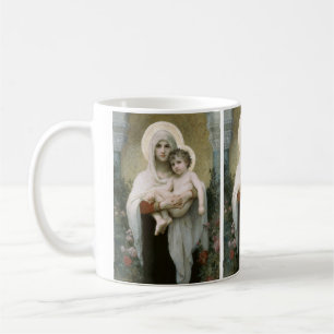 Madonna of the Roses by William-Adolphe Bouguereau Coffee Mug