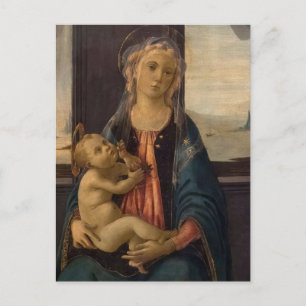 Madonna of the Sea by Botticelli Postcard
