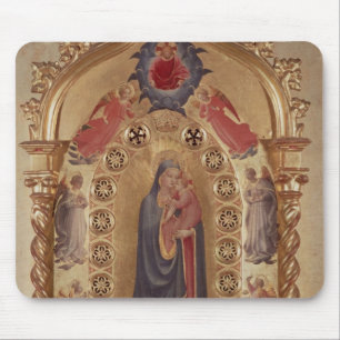 Madonna of the Stars Mouse Pad