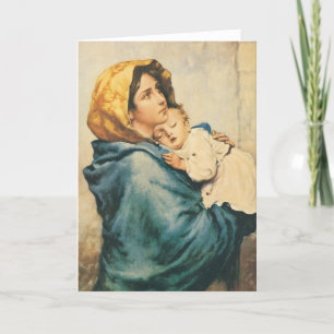 Madonna of the streets - Roberto Ferruzzi Card