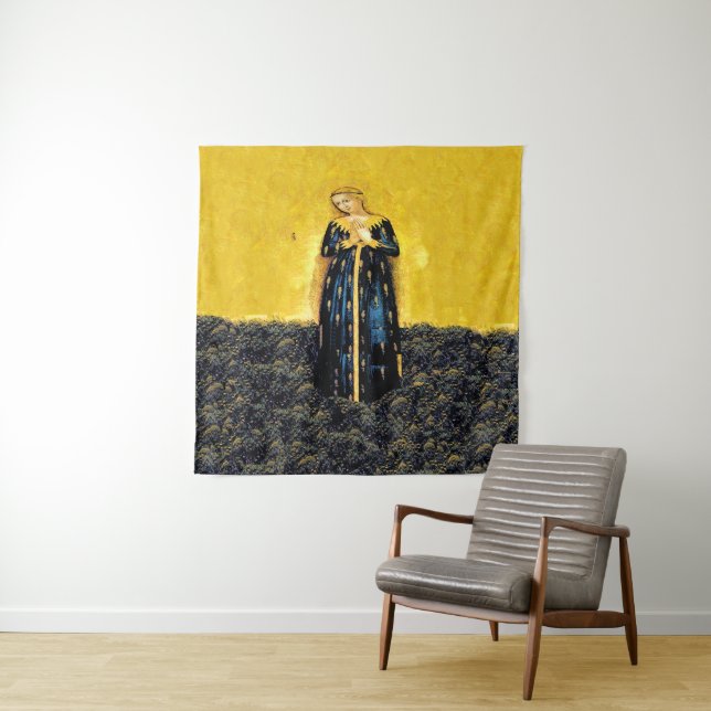 Madonna of the Wheat Tapestry (In Situ)