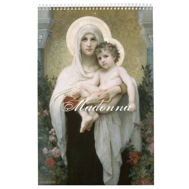 Madonna – Saint Mary – Maria – Gottesmutter Calendar (Cover)
