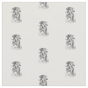 Madonna with Child  Fabric