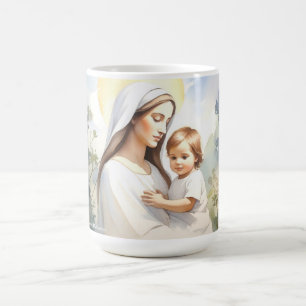 Madonna with Child Jesus Coffee Mug