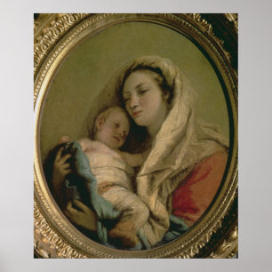 Madonna with Sleeping Child, 1780s Poster