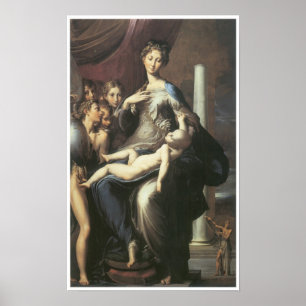Madonna with the Long Neck, 1534-40 Poster