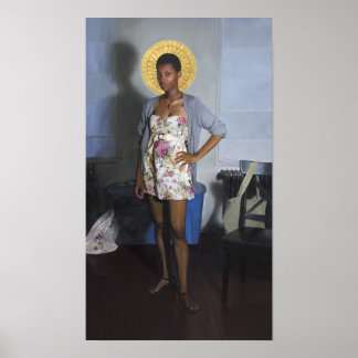 Madonna without Child Print