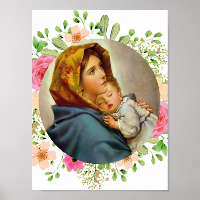 Madonnina Madonna of the Streets Ferruzzi Mary Poster (Front)