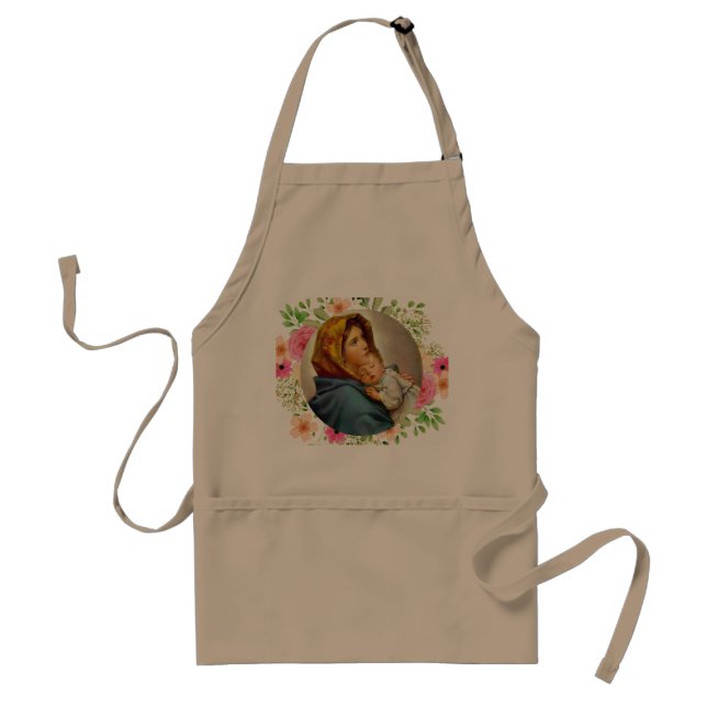 Madonnina Madonna of the Streets Ferruzzi Mary Standard Apron (Front)